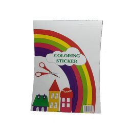 Libreta Sticker con brillantina