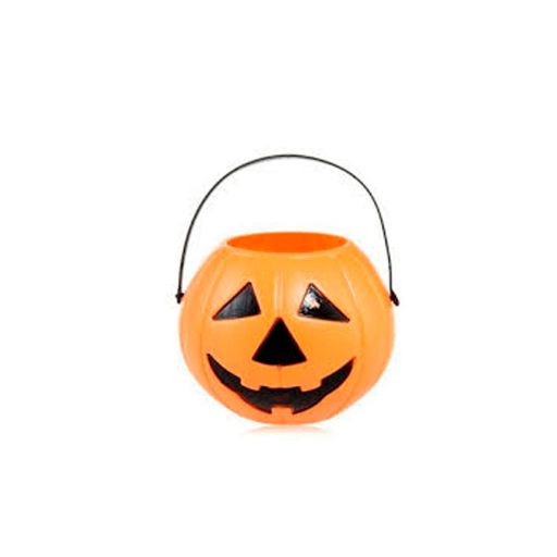 Calabaza Halloween Plastico 11cm