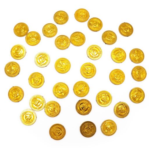 Monedas de oro 50un